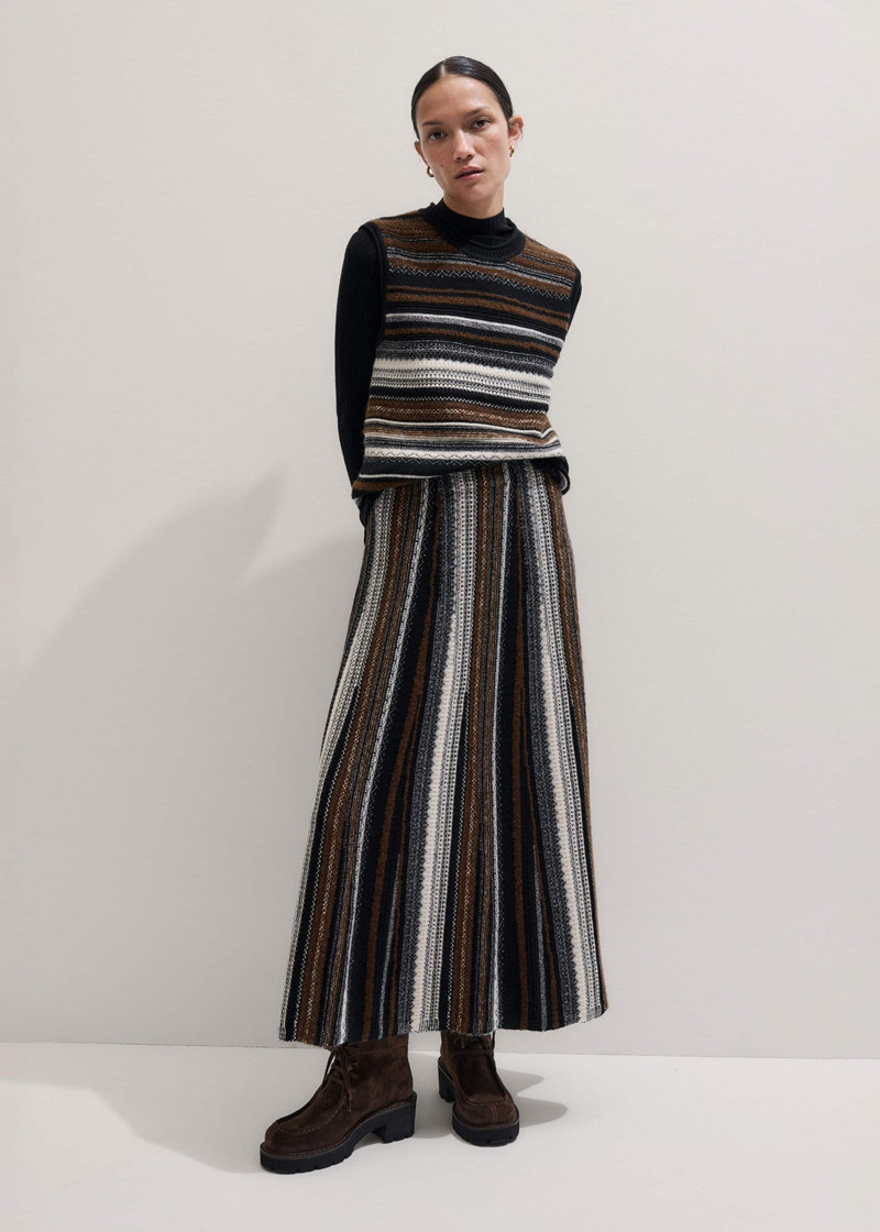 Textured Stitch Skirt 3