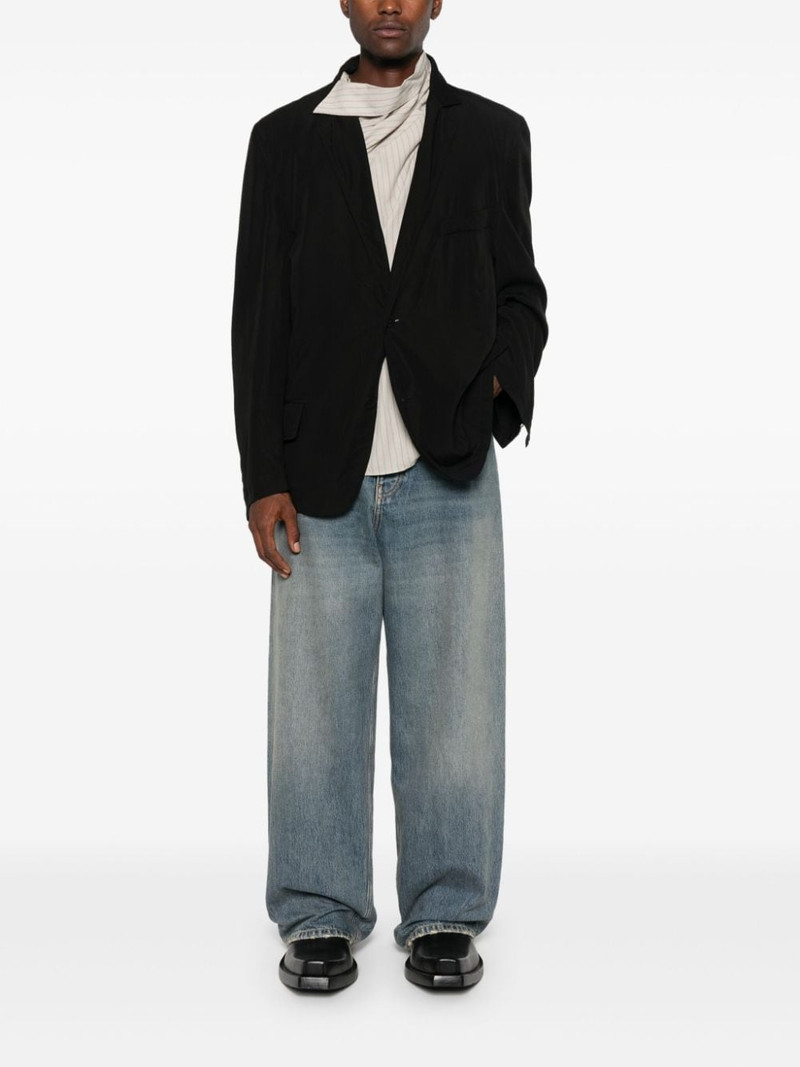 BALENCIAGA single-breasted blazer outlook