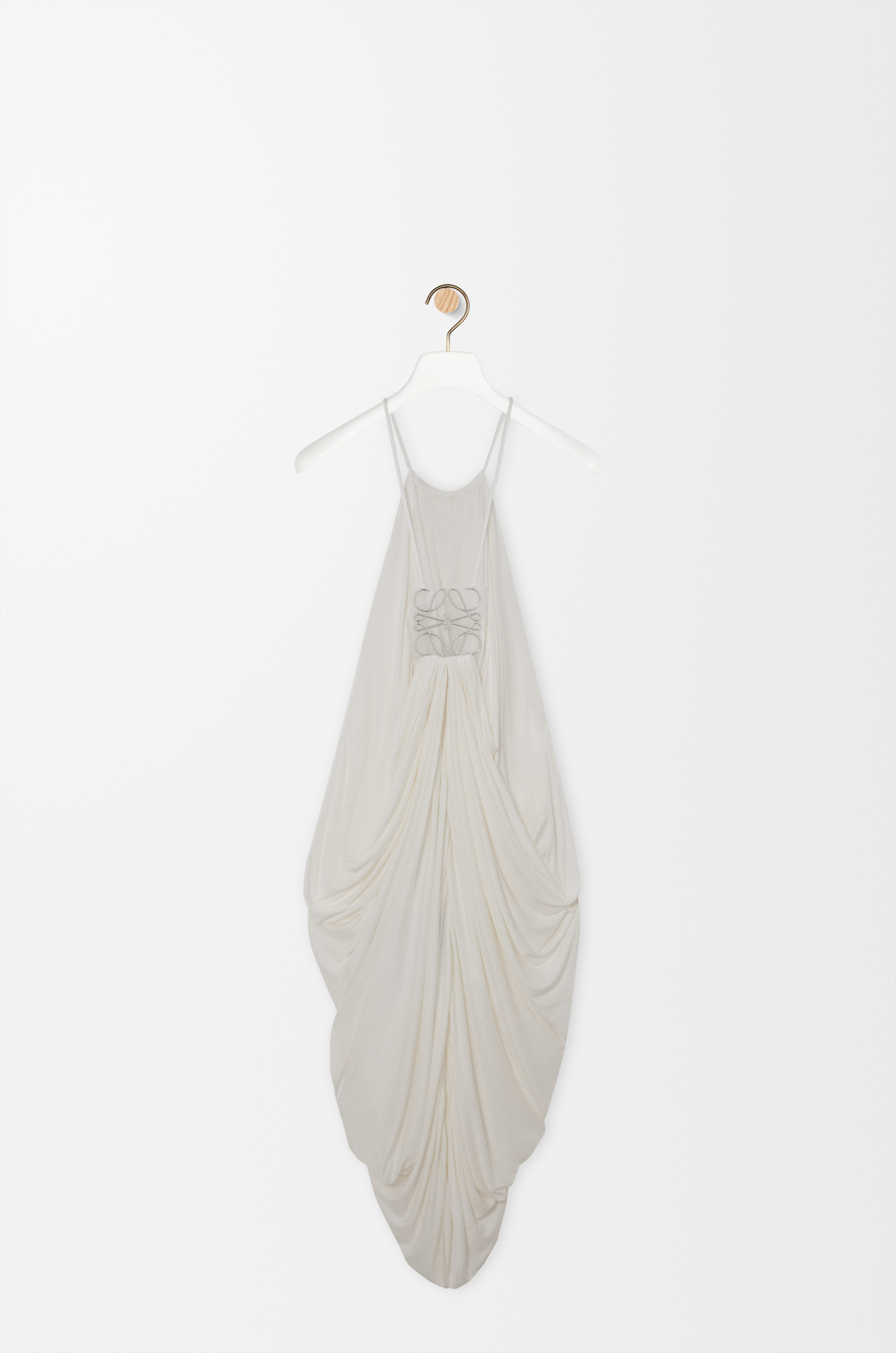 Draped dress in silk - 2