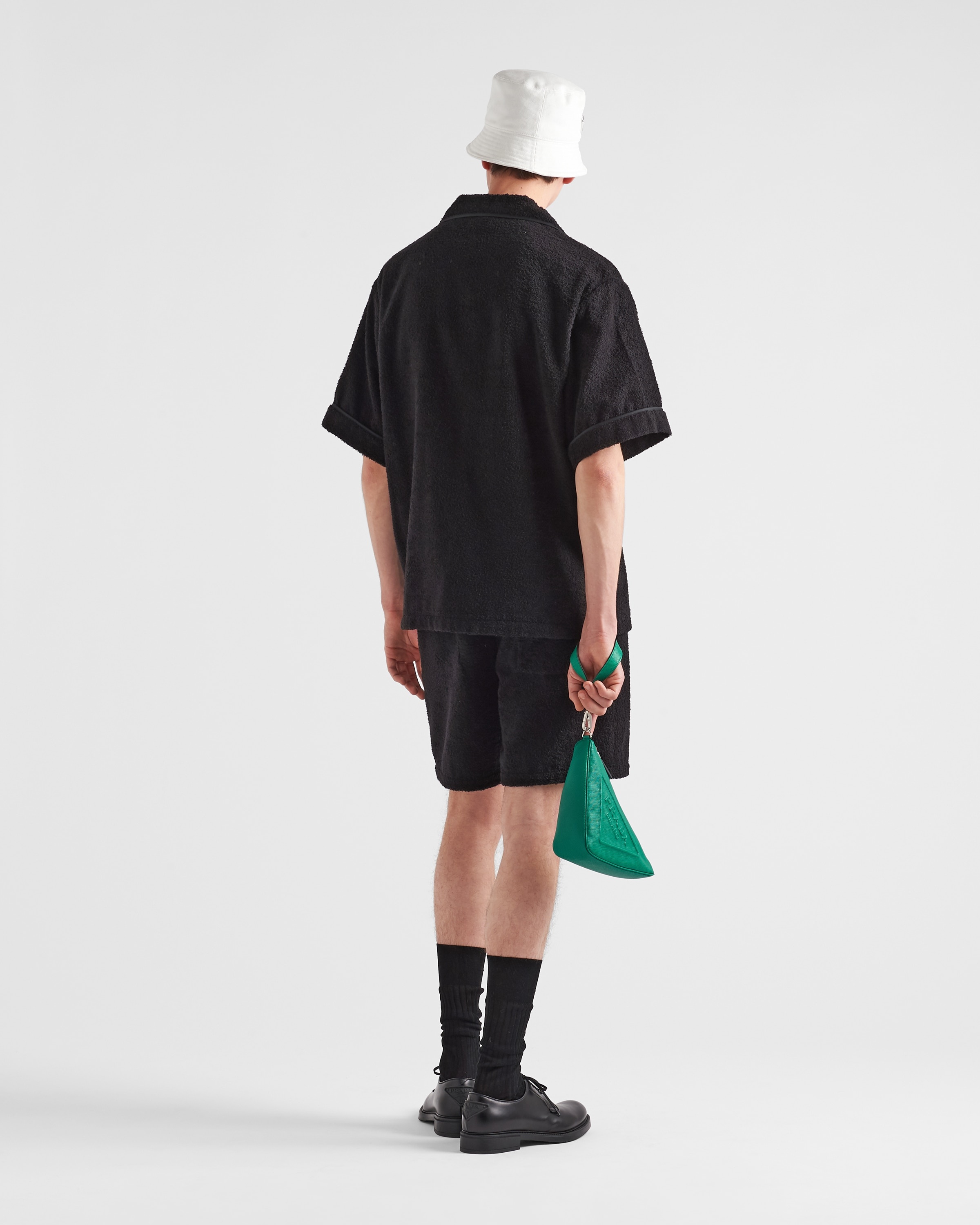 Cotton terry shorts - 5