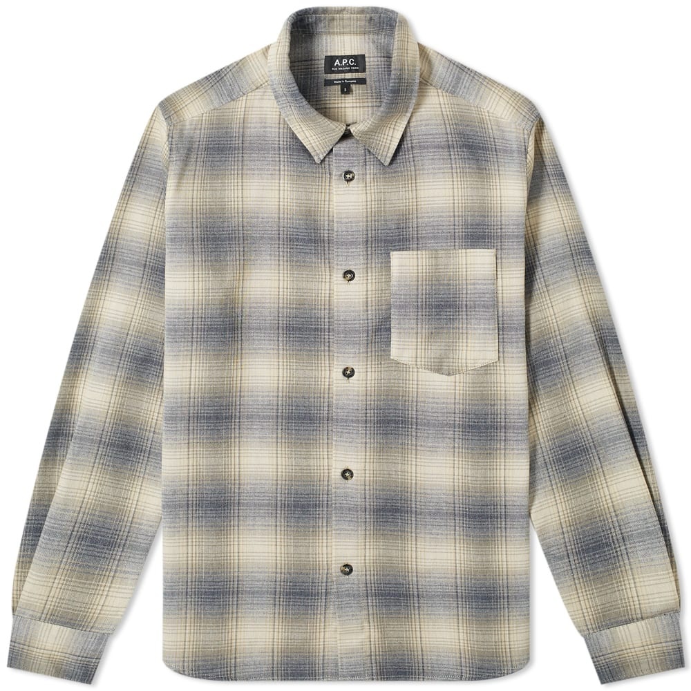 A.P.C. John Checked Overshirt - 1