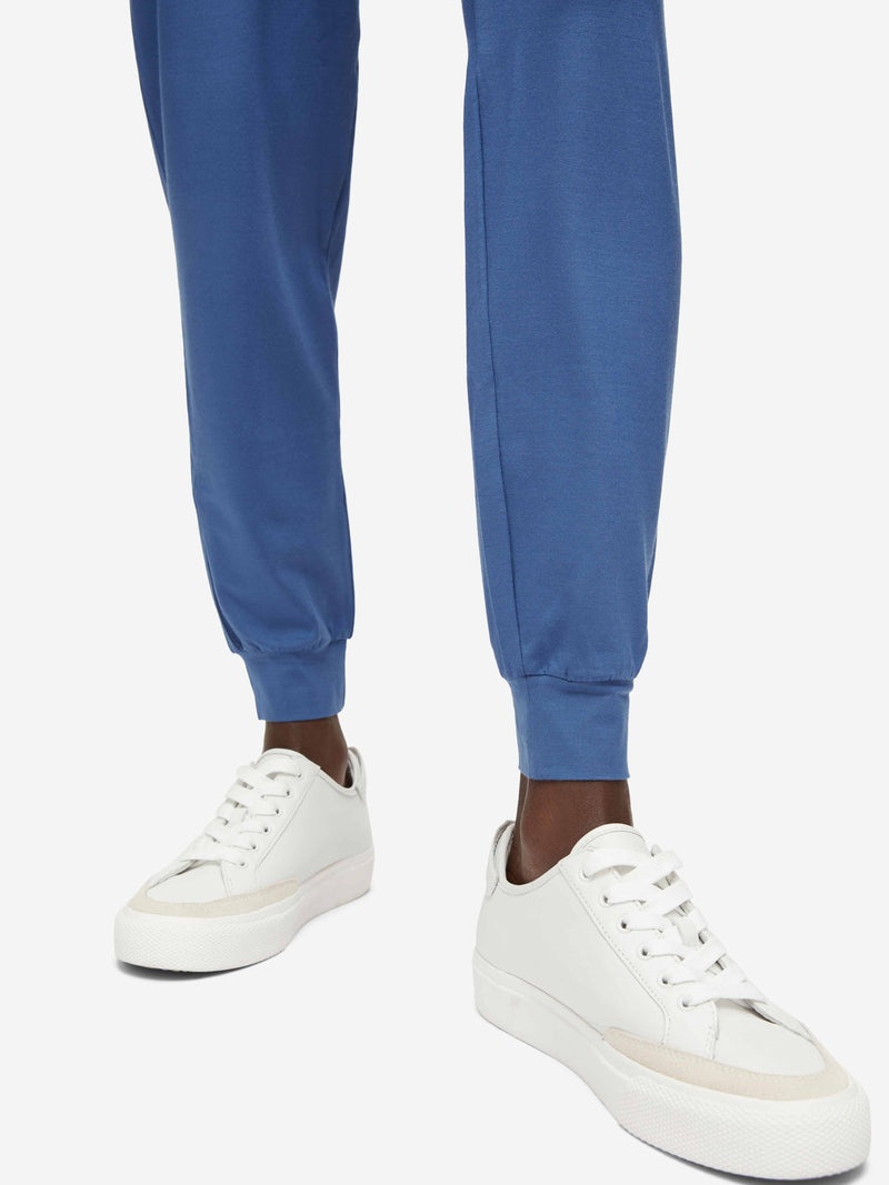 Women's Track Pants Basel Micro Modal Stretch Storm Blue - 7