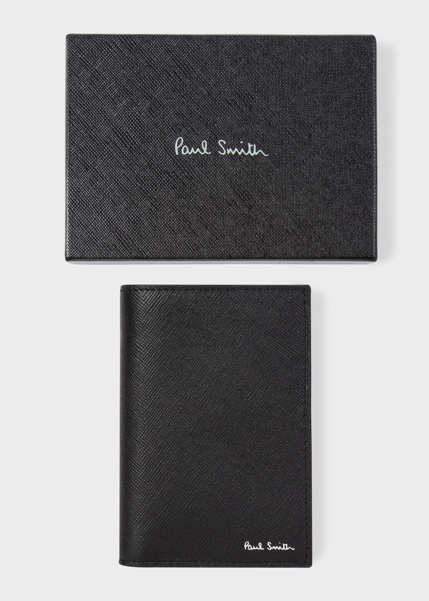 Black 'Mini Blur' Interior Credit Card Wallet - 5