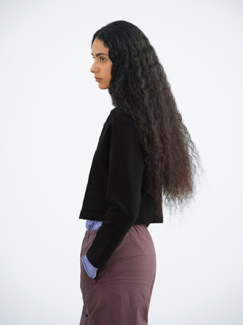 SMOOTH SOFT BD SWEAT CARDIGAN 3
