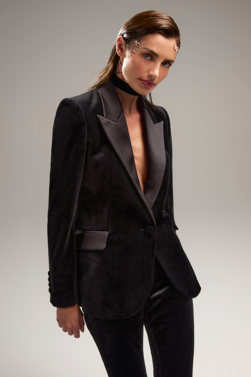 Beatrice Black Blazer 8