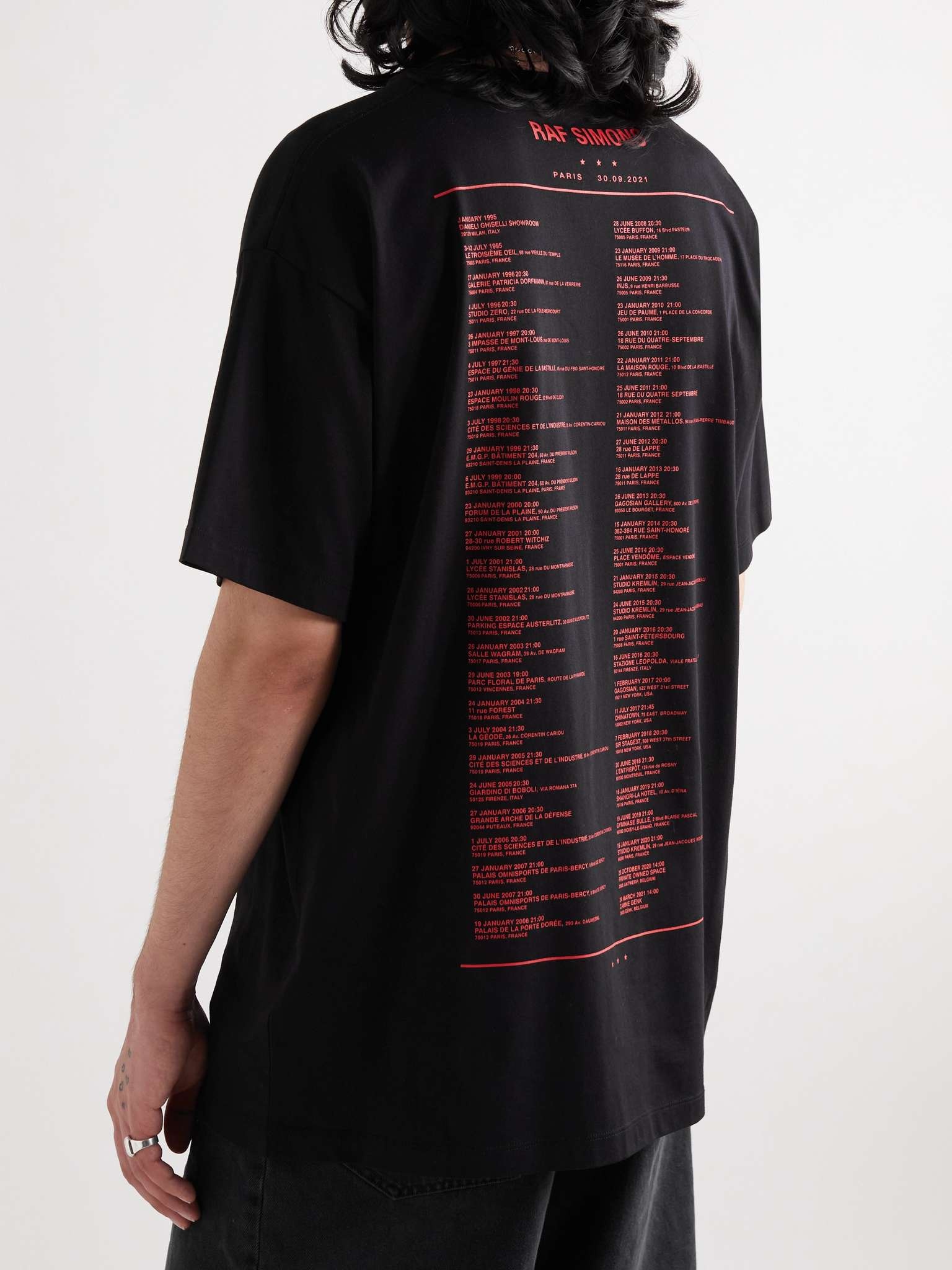 Oversized Printed Cotton-Jersey T-Shirt - 4