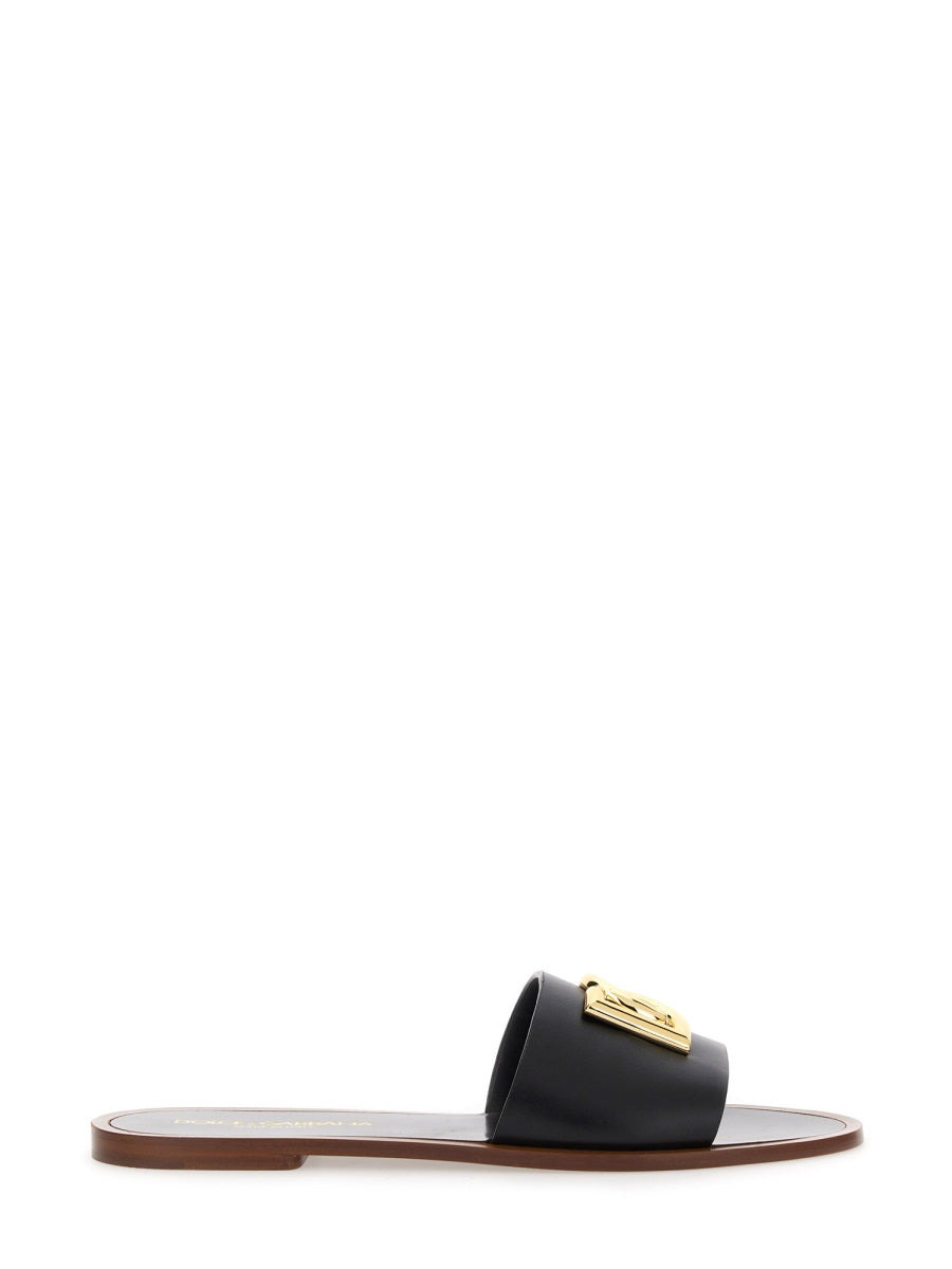 Leather Slide Sandal - 1