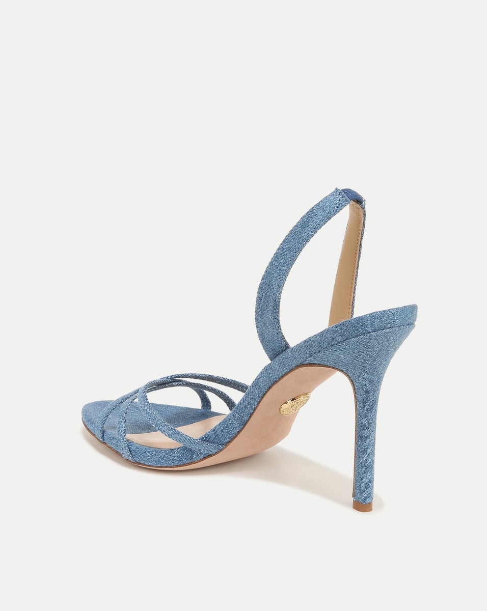 ADELLE DENIM SANDAL - 4
