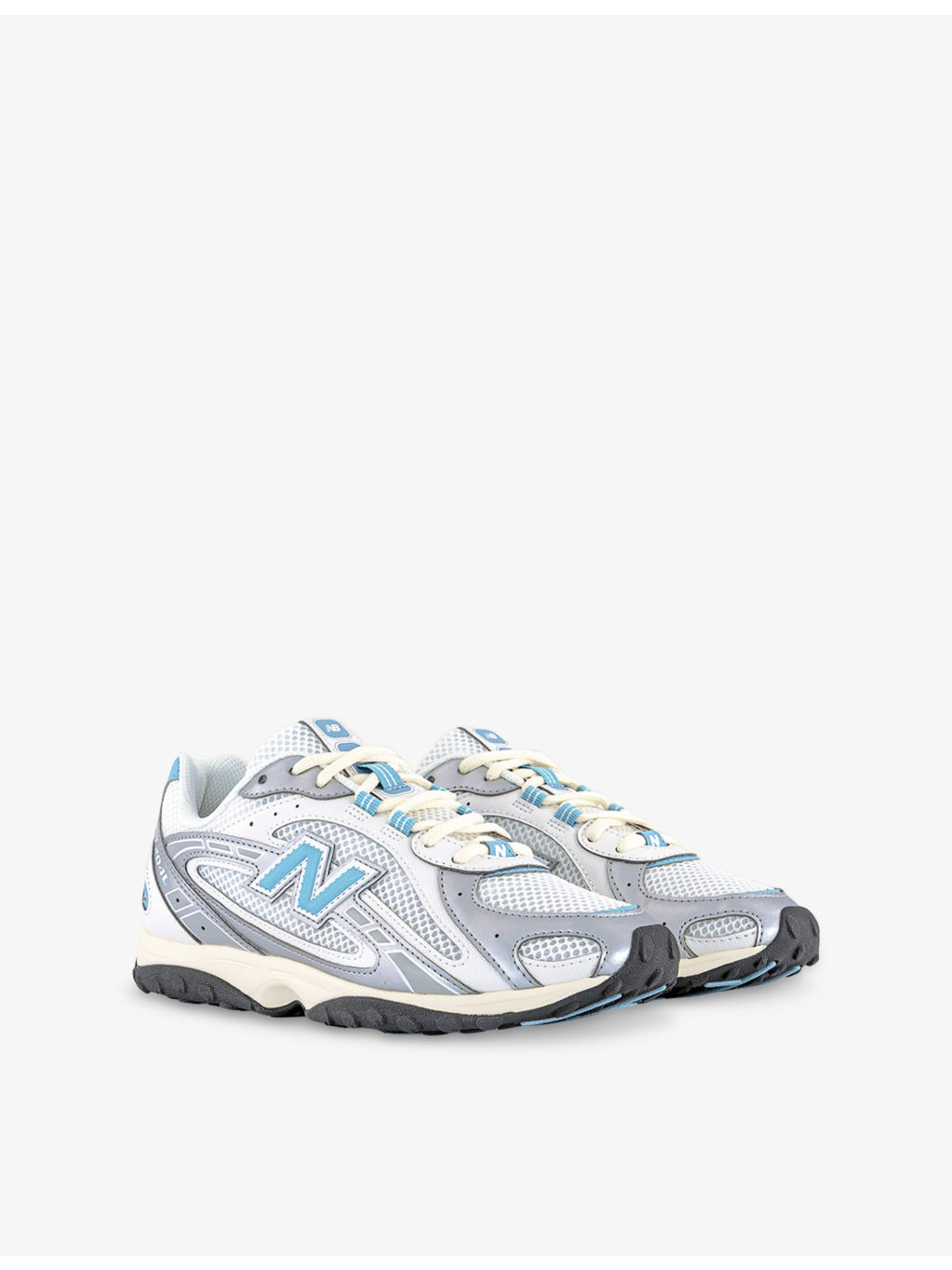 204L Leather and Mesh Trainers - 3