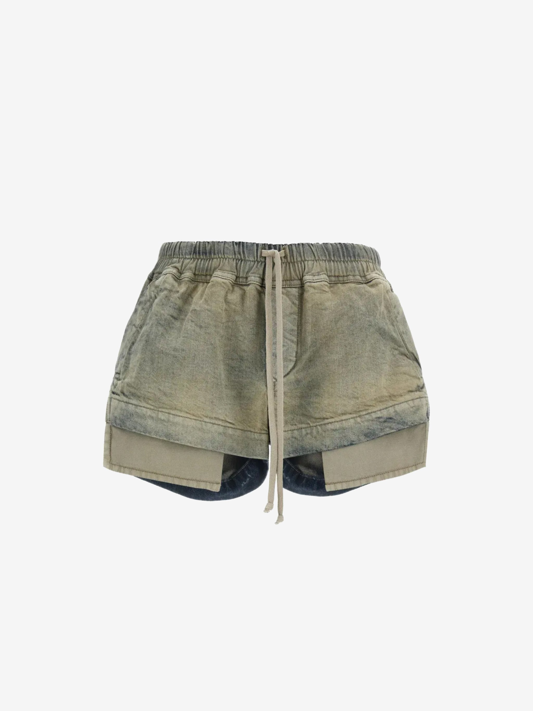 RICK OWENS DRKSHDW - Women Denim Fog Boxers - 1