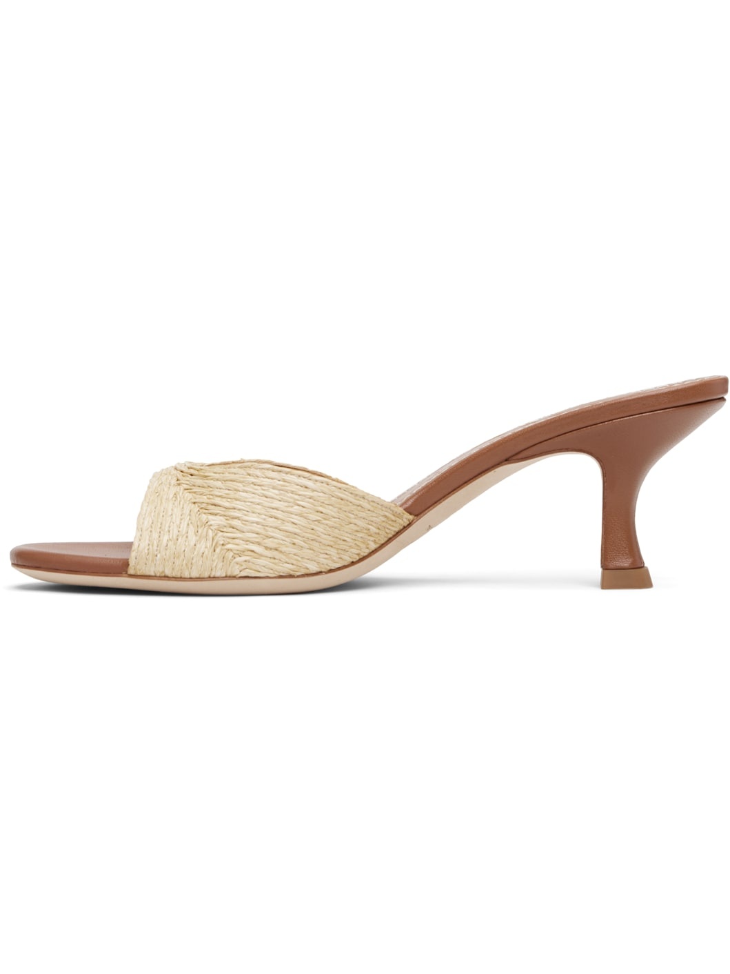 Beige Brigitte Mule Sandals - 3