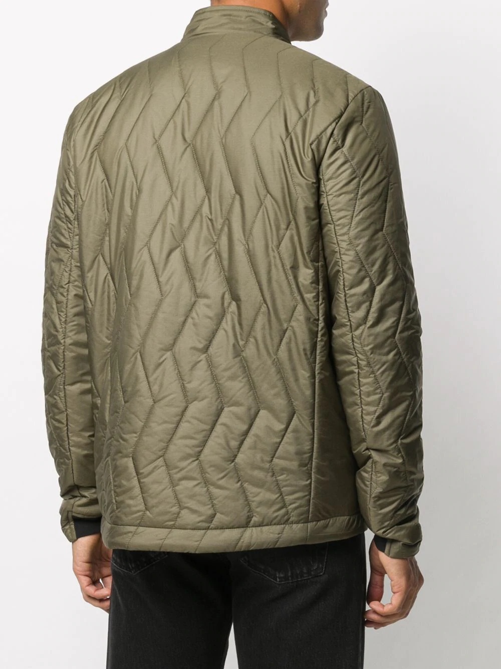 quilted zip-up jacket - 4