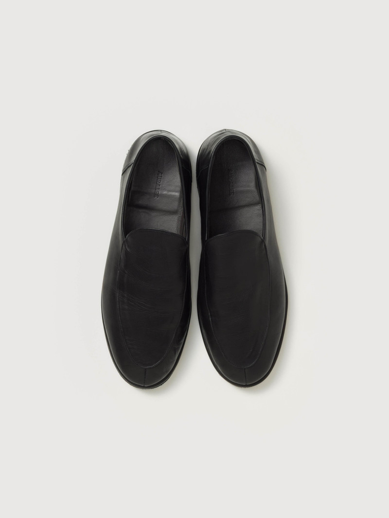 AURALEE SOFT LEATHER LOAFERS outlook