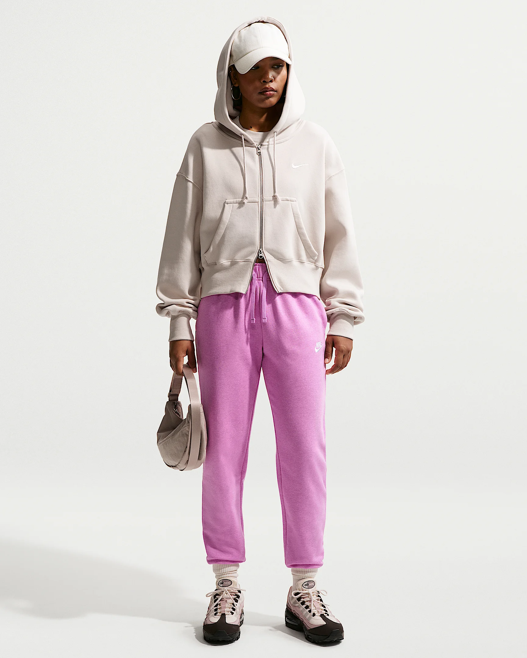 Nike Sportswear Club Fleece Women's Mid-Rise Joggers - 1