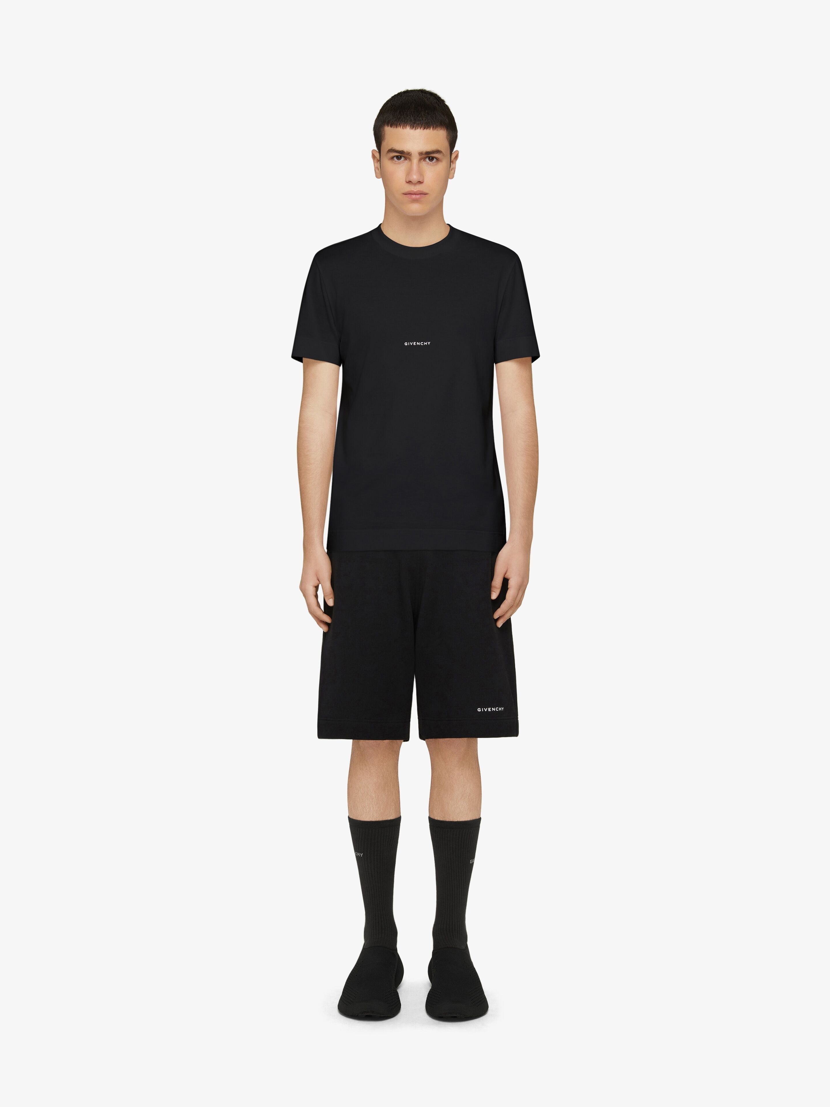 BERMUDA IN FELPA WITH PRINT - 2