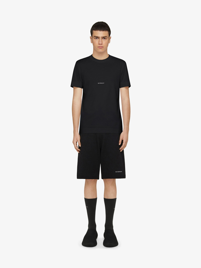 Givenchy BERMUDA IN FELPA WITH PRINT outlook