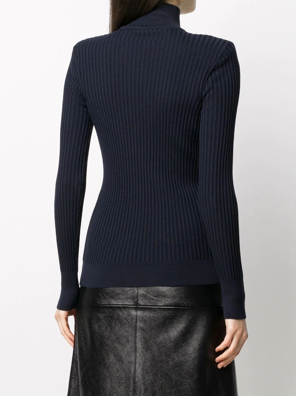 funnel neck jumper - 4