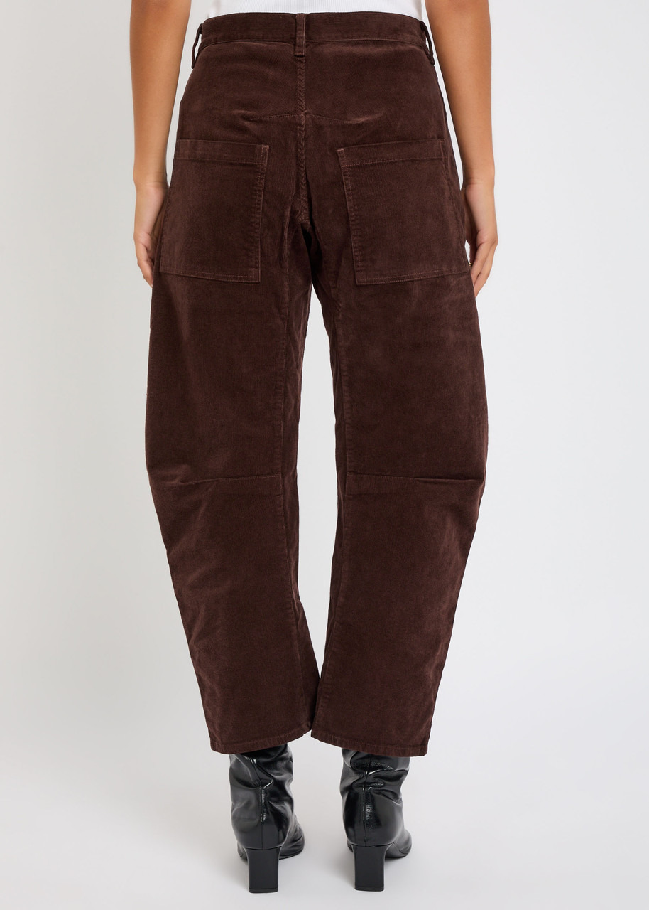 Nili Lotan Shon Barrel-leg Corduroy Trousers - 3