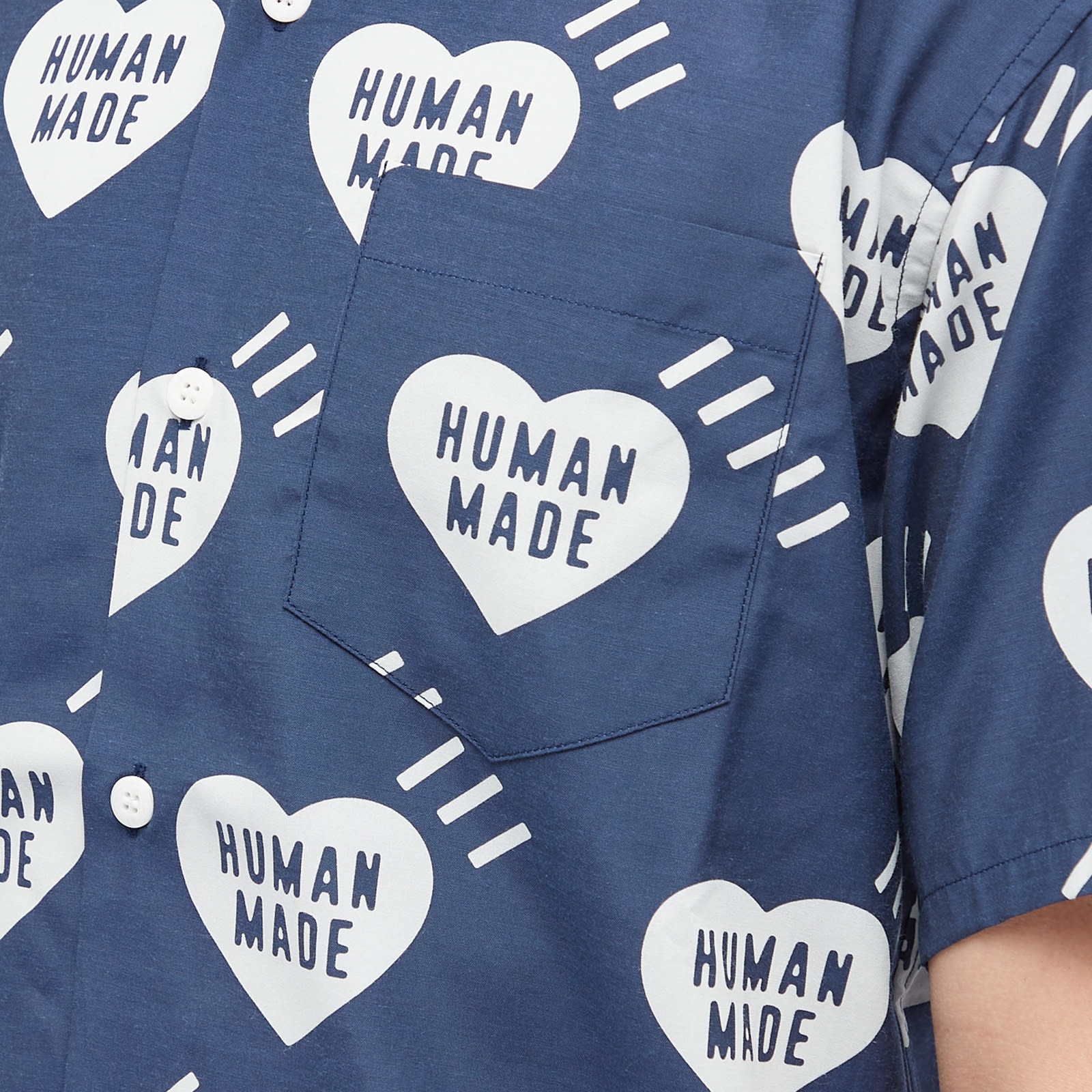 Human Made Human Made Heart Aloha Vacation Shirt | REVERSIBLE