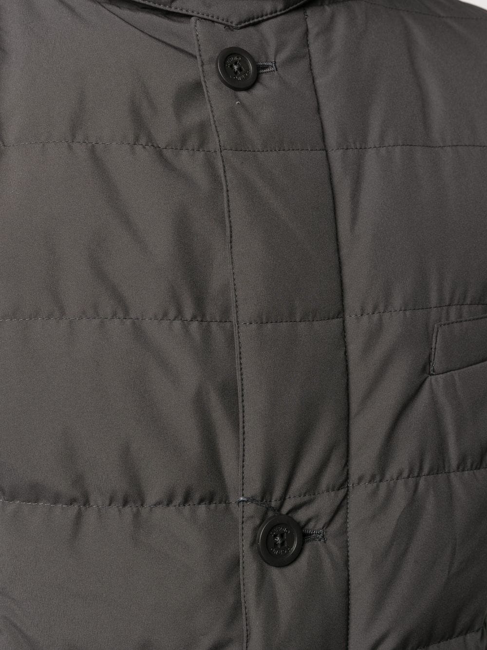 high-neck padded jacket - 5