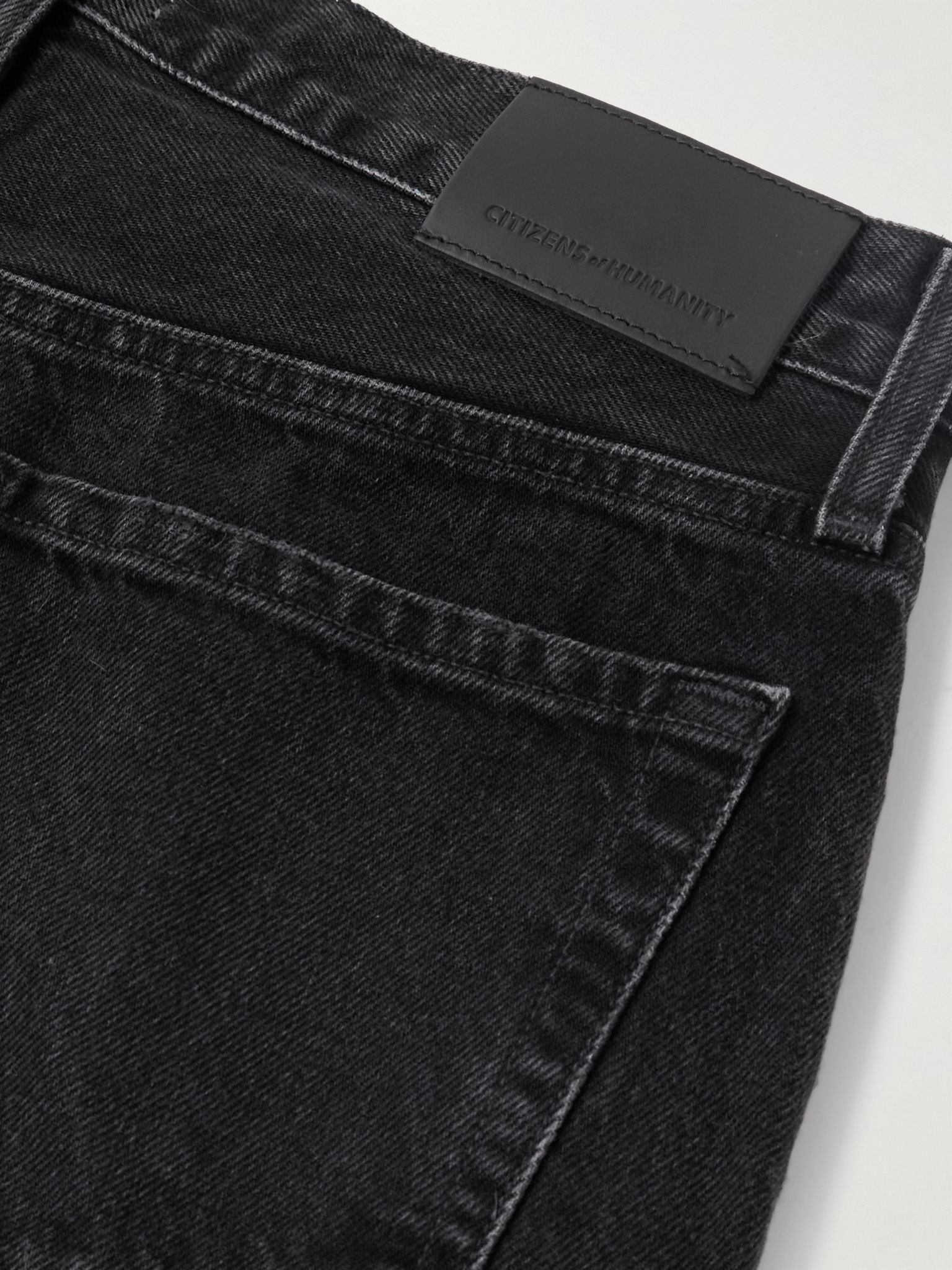 Miro mid-rise barrel-leg jeans Black - 6