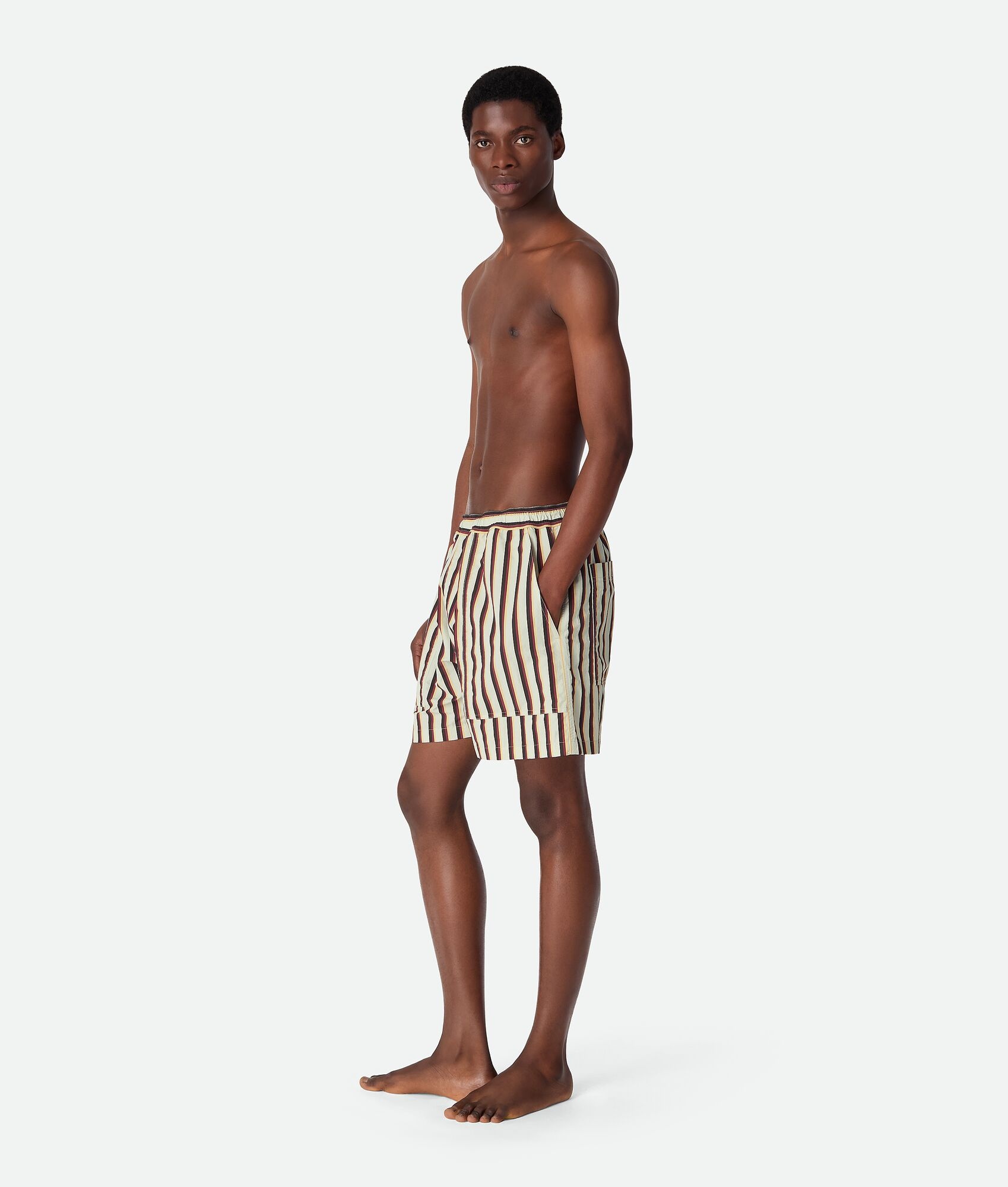 Stripe Nylon Swim Shorts - 2