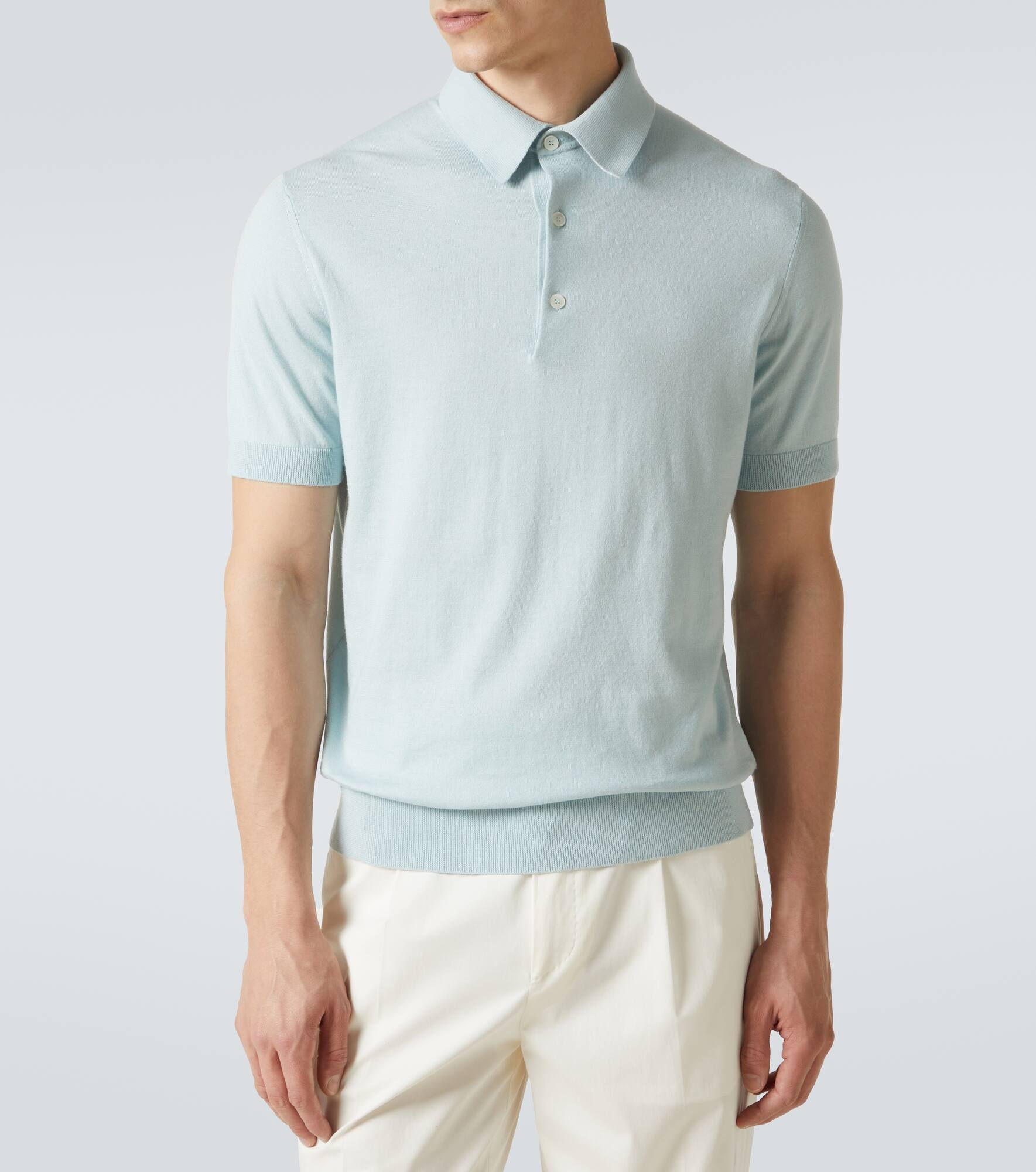Cotton polo shirt - 3
