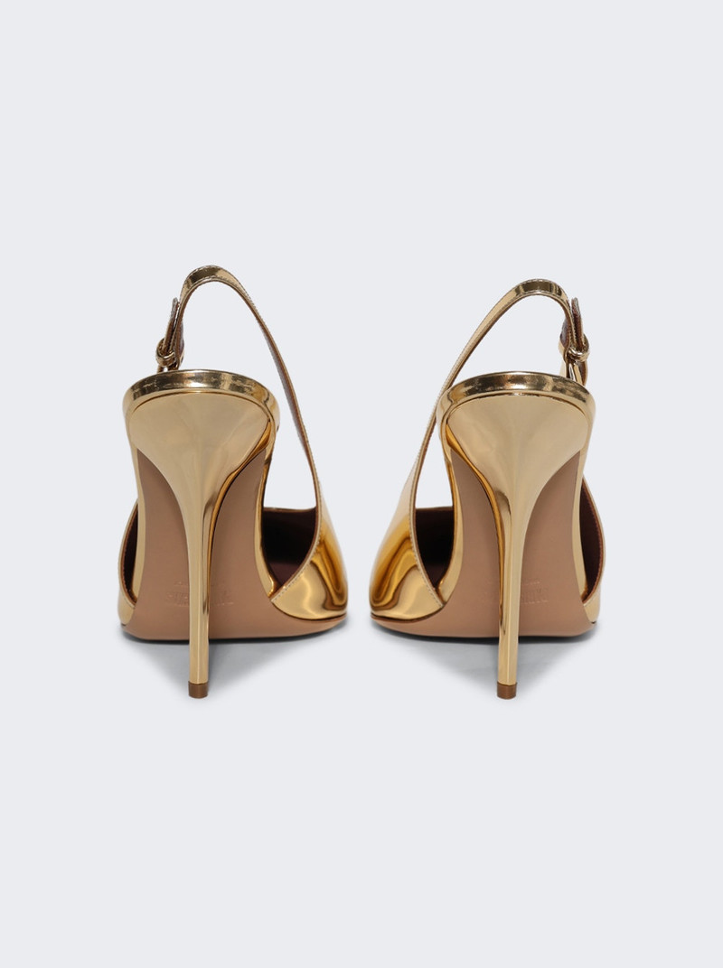 Jessica Slingback Heels 105 Gold 4