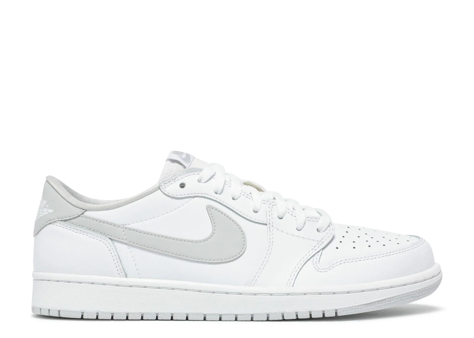 JORDAN 1 RETRO LOW OG 'WHITE NEUTRAL GREY' - 1