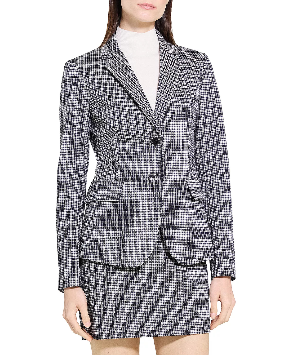 Carissa Plaid Blazer - 4