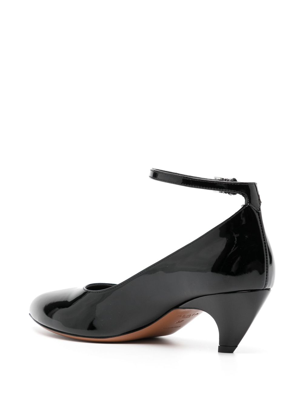 Shark 55mm leather pumps - 3