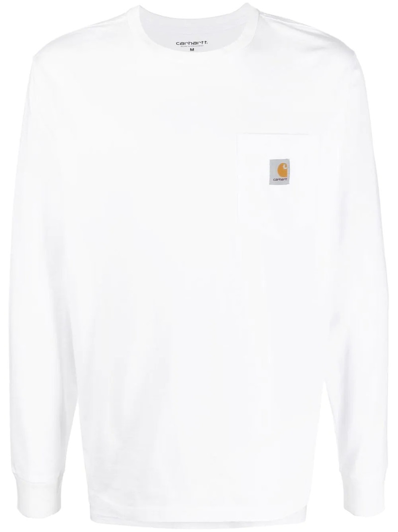 chest logo-patch detail T-shirt 1