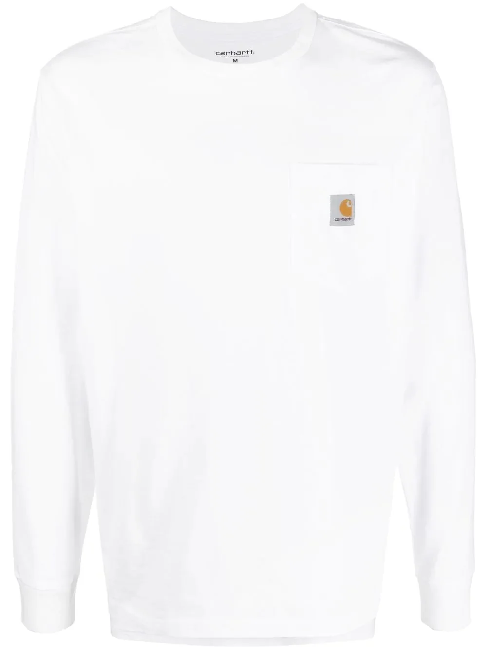 chest logo-patch detail T-shirt - 1