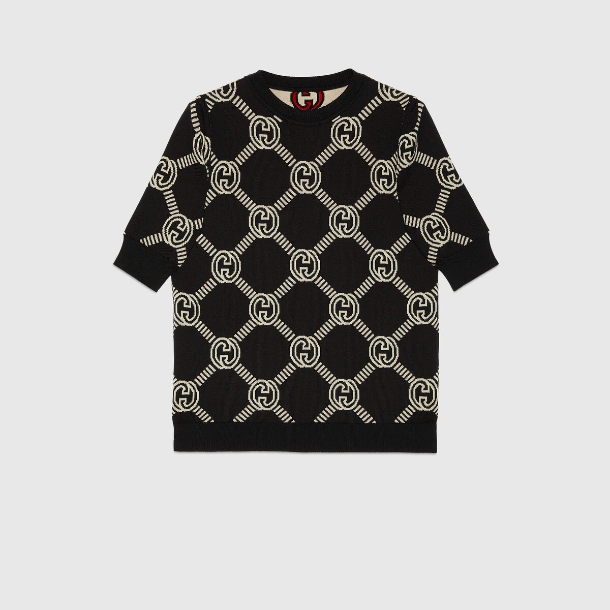 Reversible Interlocking G wool sweater - 6
