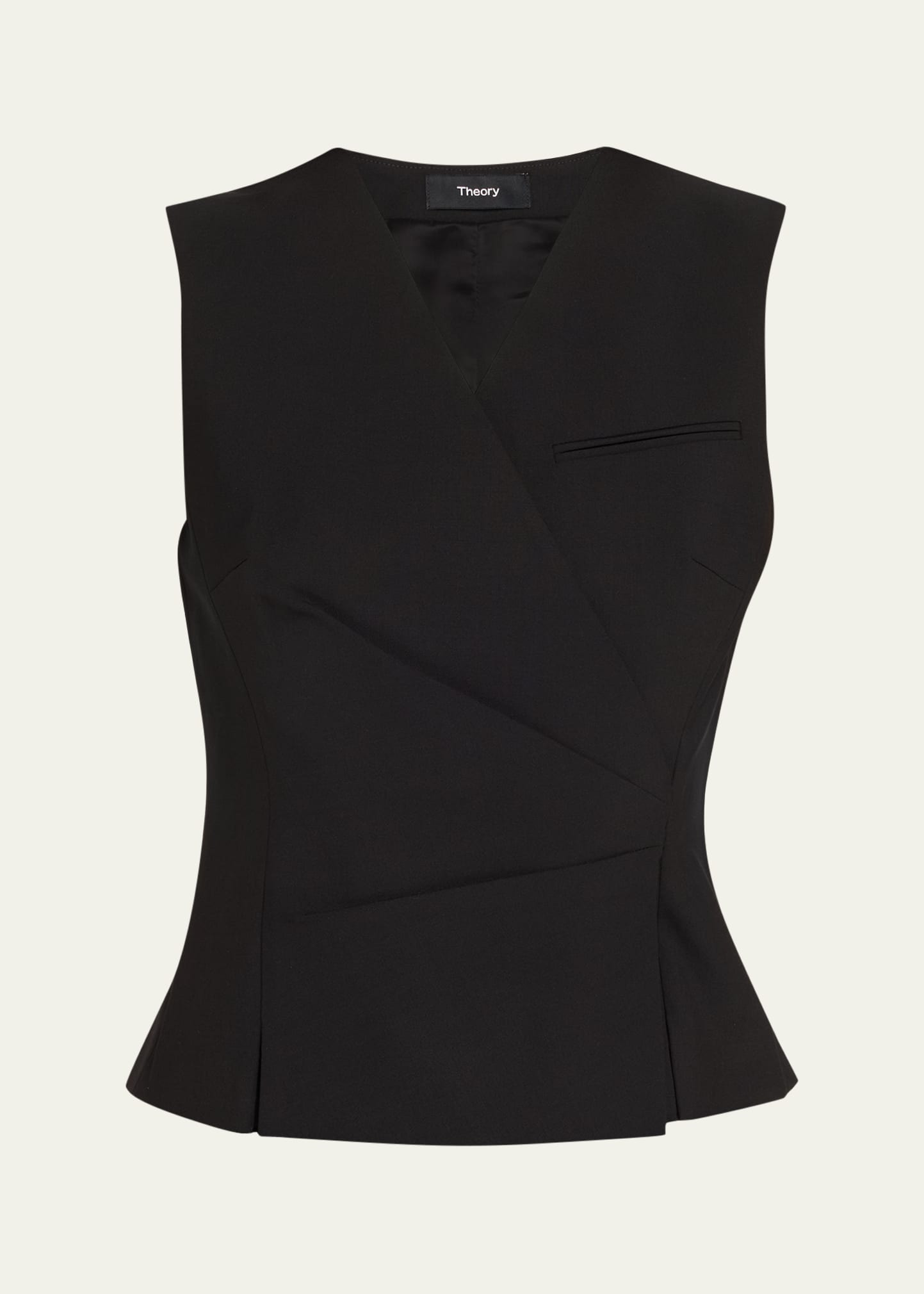 Shrunken Wrap Vest - 1