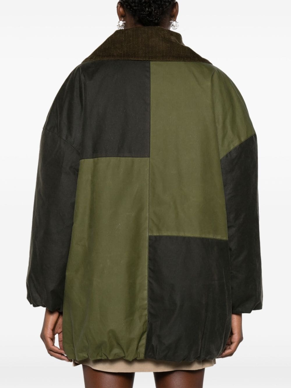 x Ganni waxed bomber jacket - 4