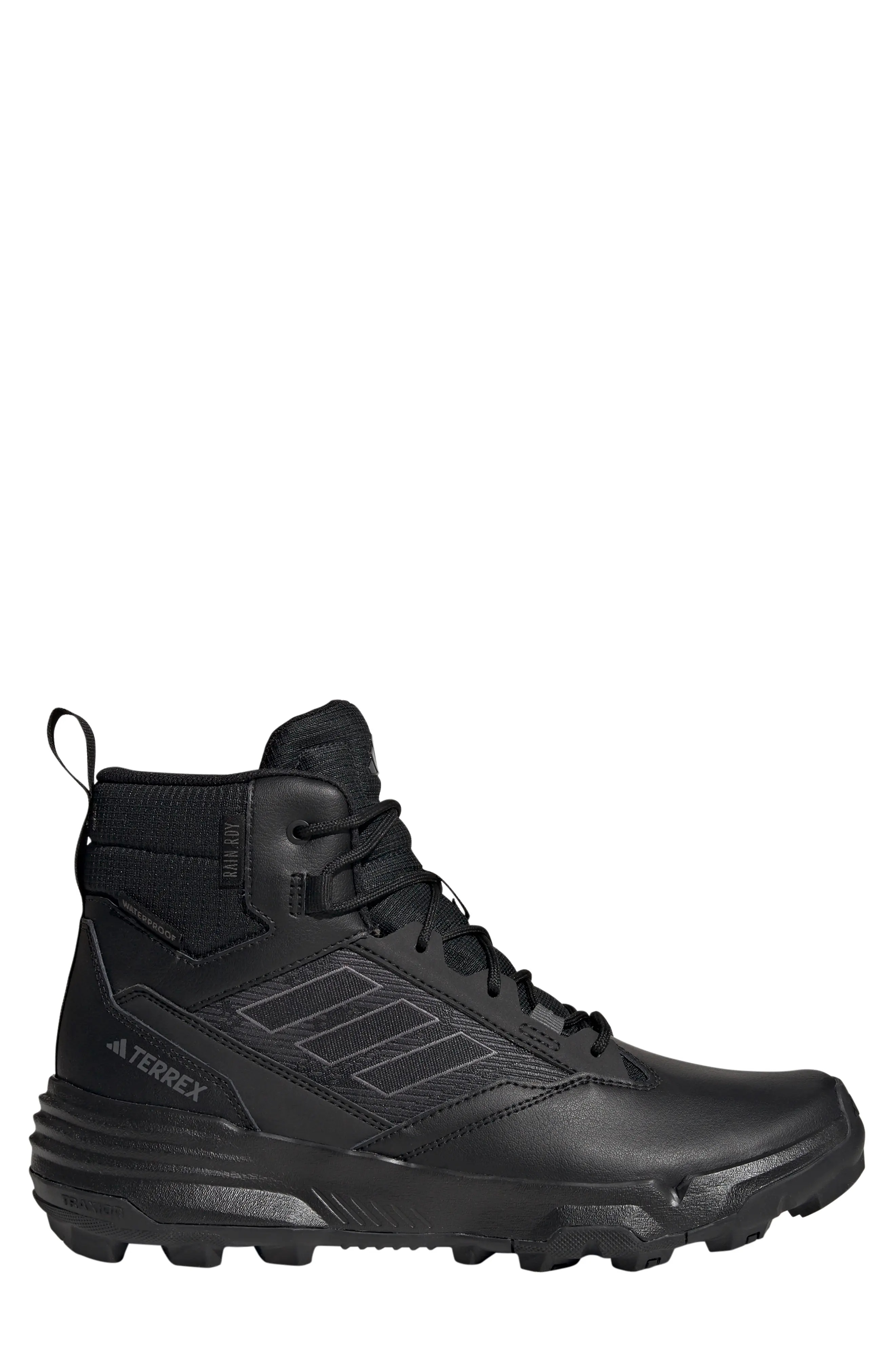 Unity Rain RDY Mid Hiking Shoe in Black/Black/Grey - 4