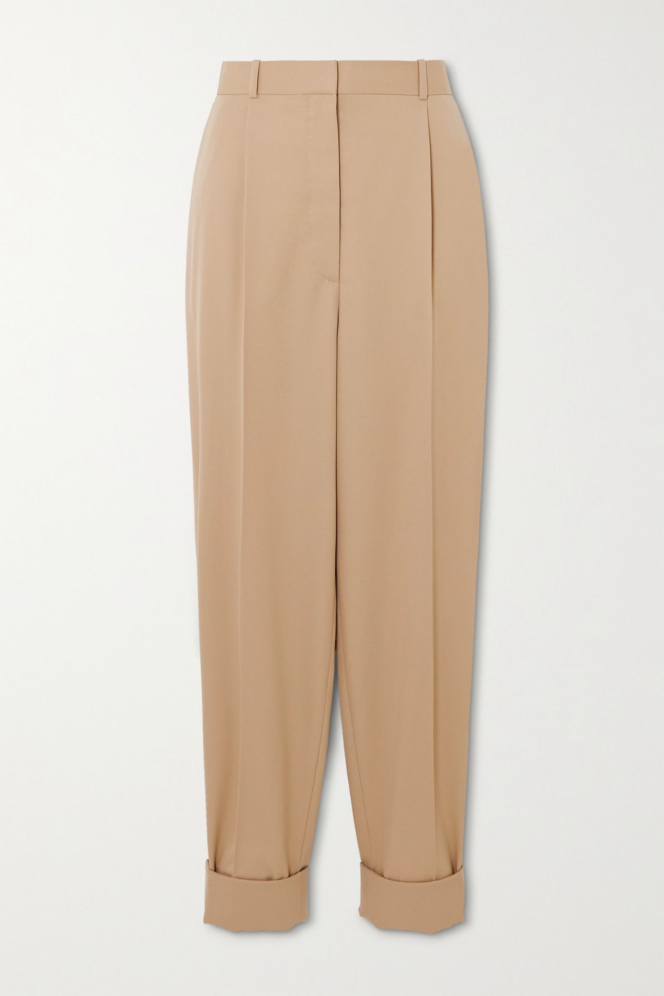 Marta tapered wool-twill pants - 1