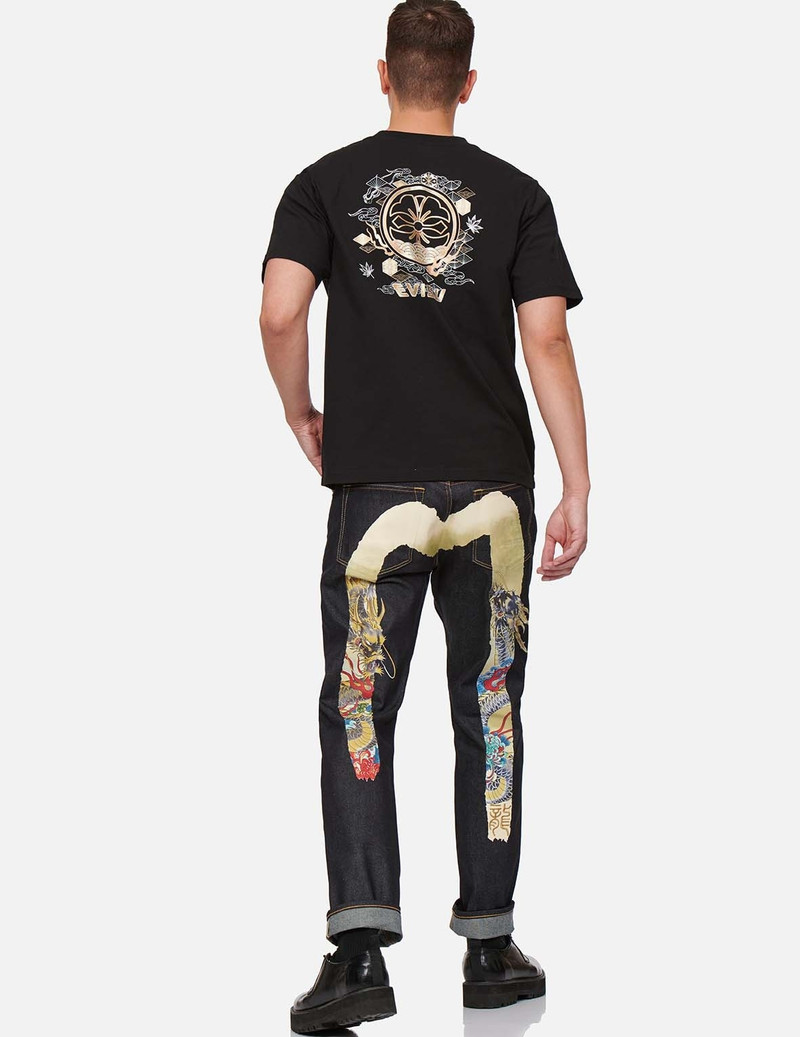 GRADATED DRAGON DAICOCK CARROT FIT JEANS #2017 5