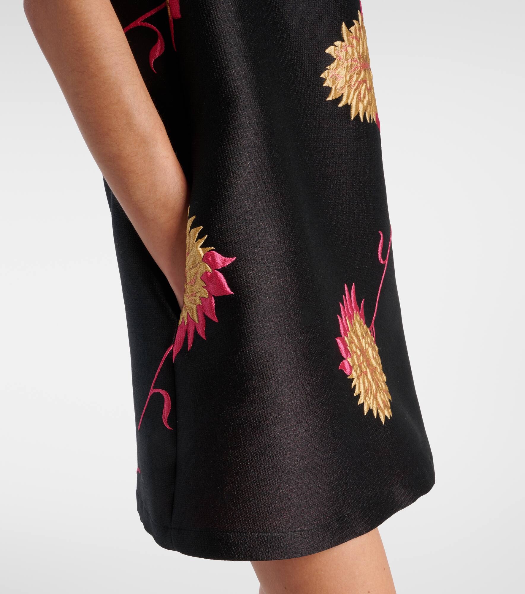 Swing jacquard minidress - 5