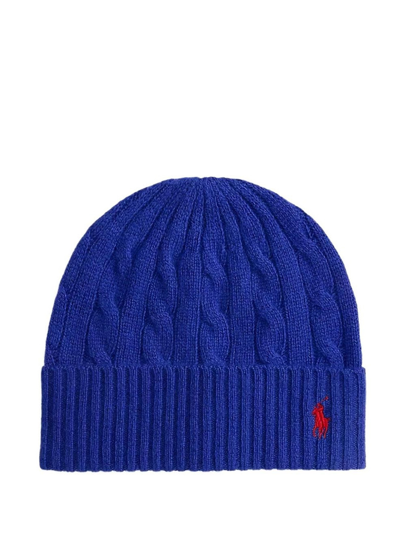 cable-knit beanie 1