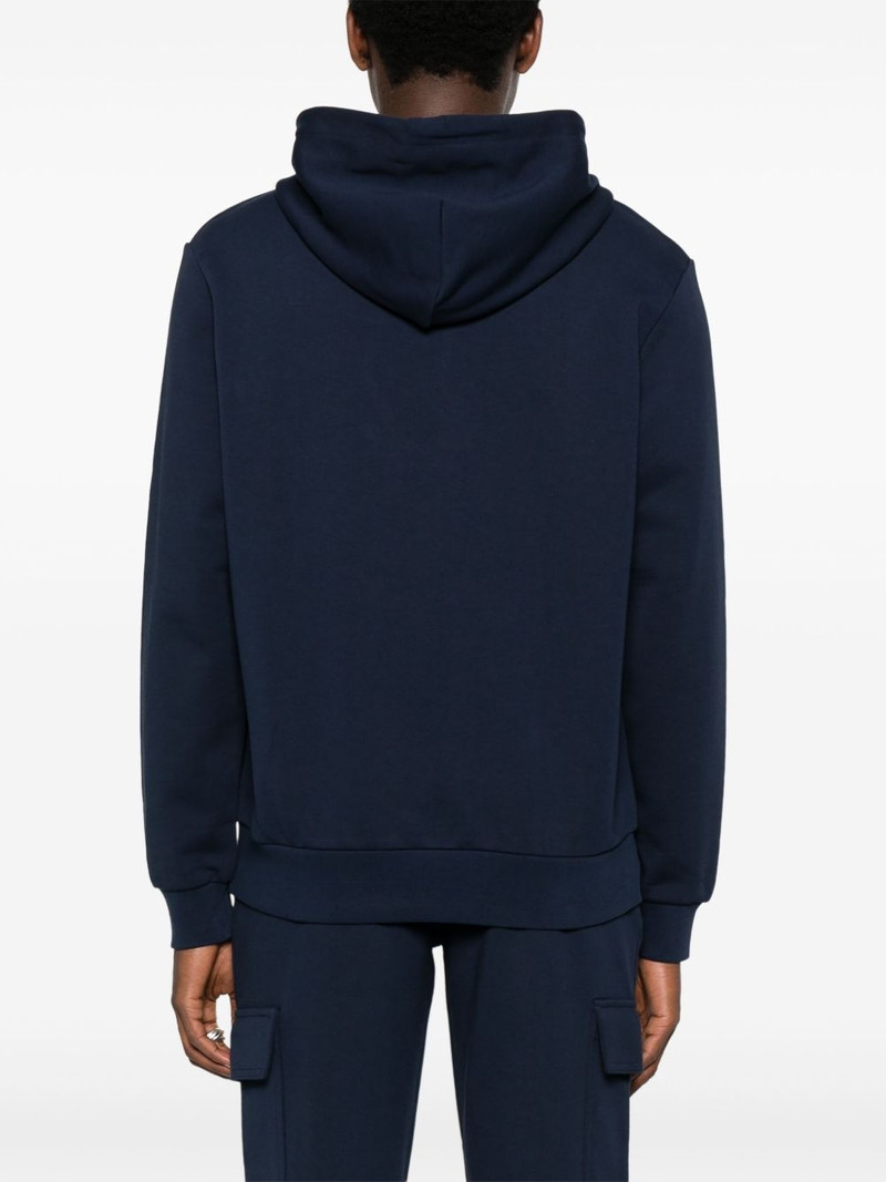 logo-embroidered hoodie 4