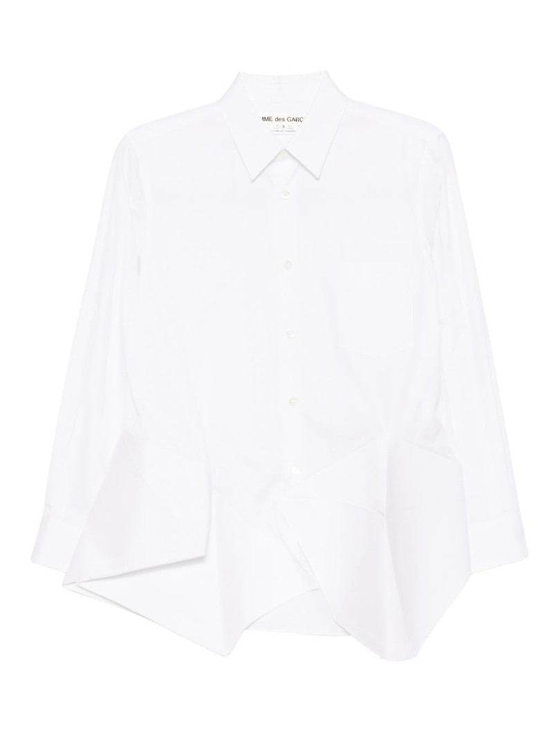 asymmetric long-sleeves shirt 1
