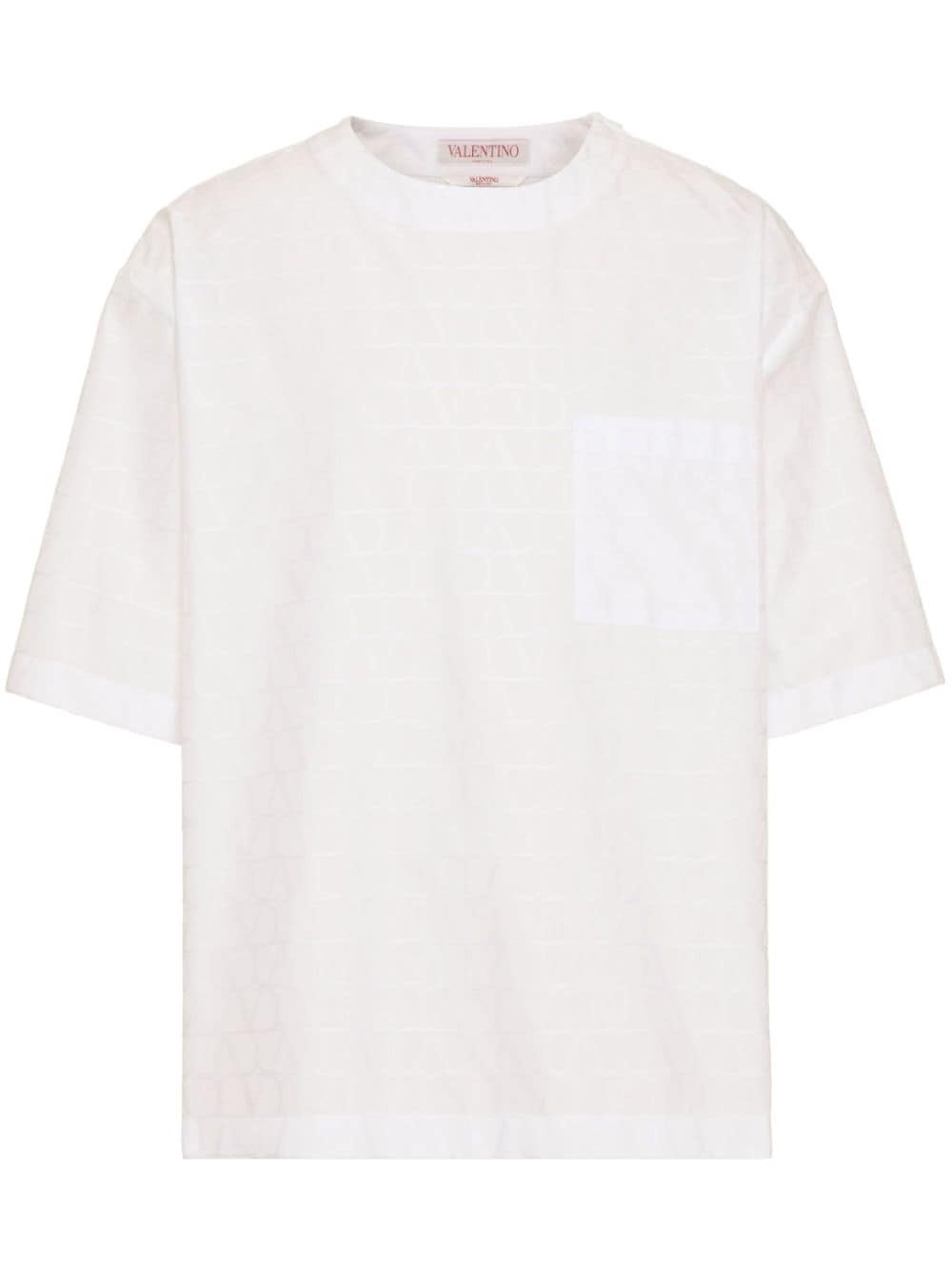 【送料 関税込】VALENTINO Toile Iconographe cotton t-shirt Valentino Toile Iconographe cotton T-shirt | REVERSIBLE