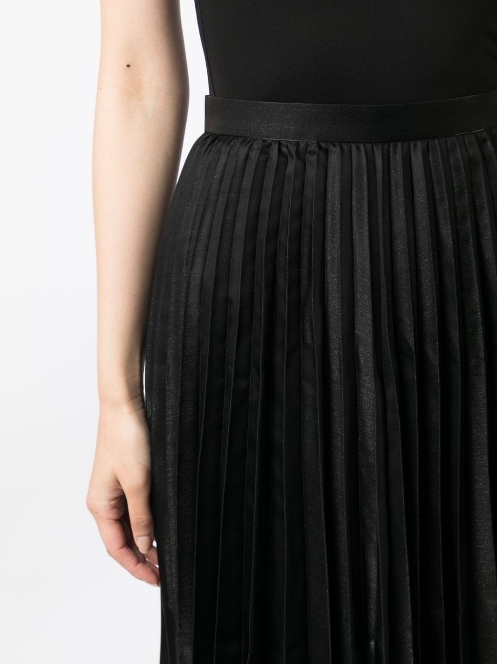 high-waist pleated skirt - 5