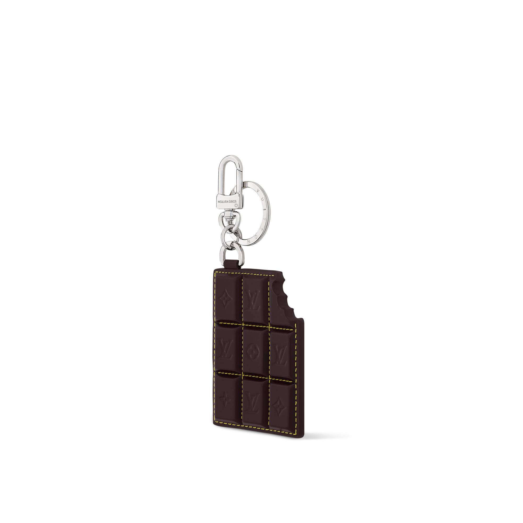 LV Chocolate Bar Key Holder and Bag Charm - 3