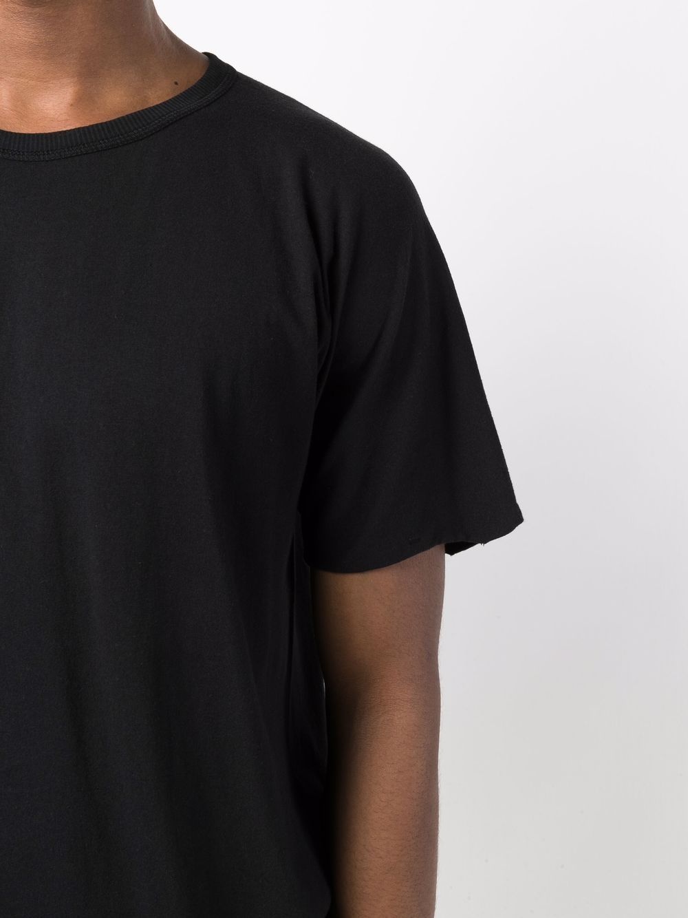 short sleeved longline T-shirt - 5