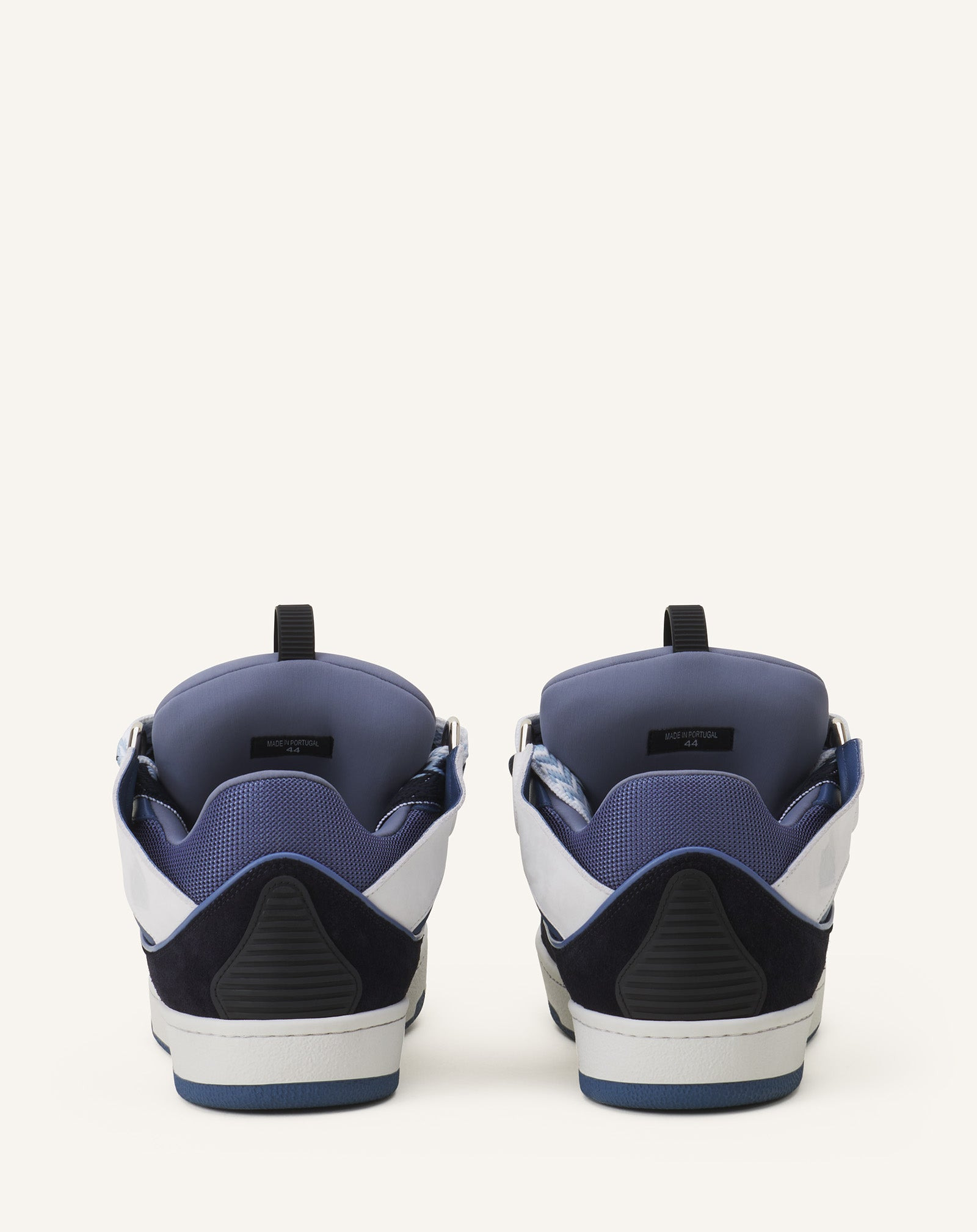 CURB LEATHER SNEAKERS - 3