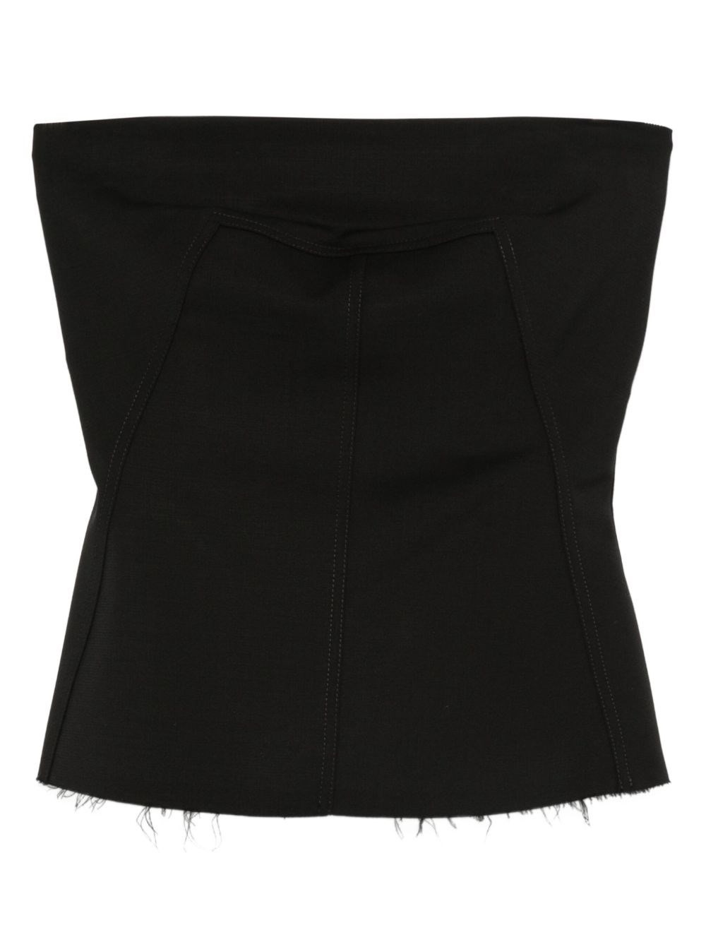 Wool bustier top - 1