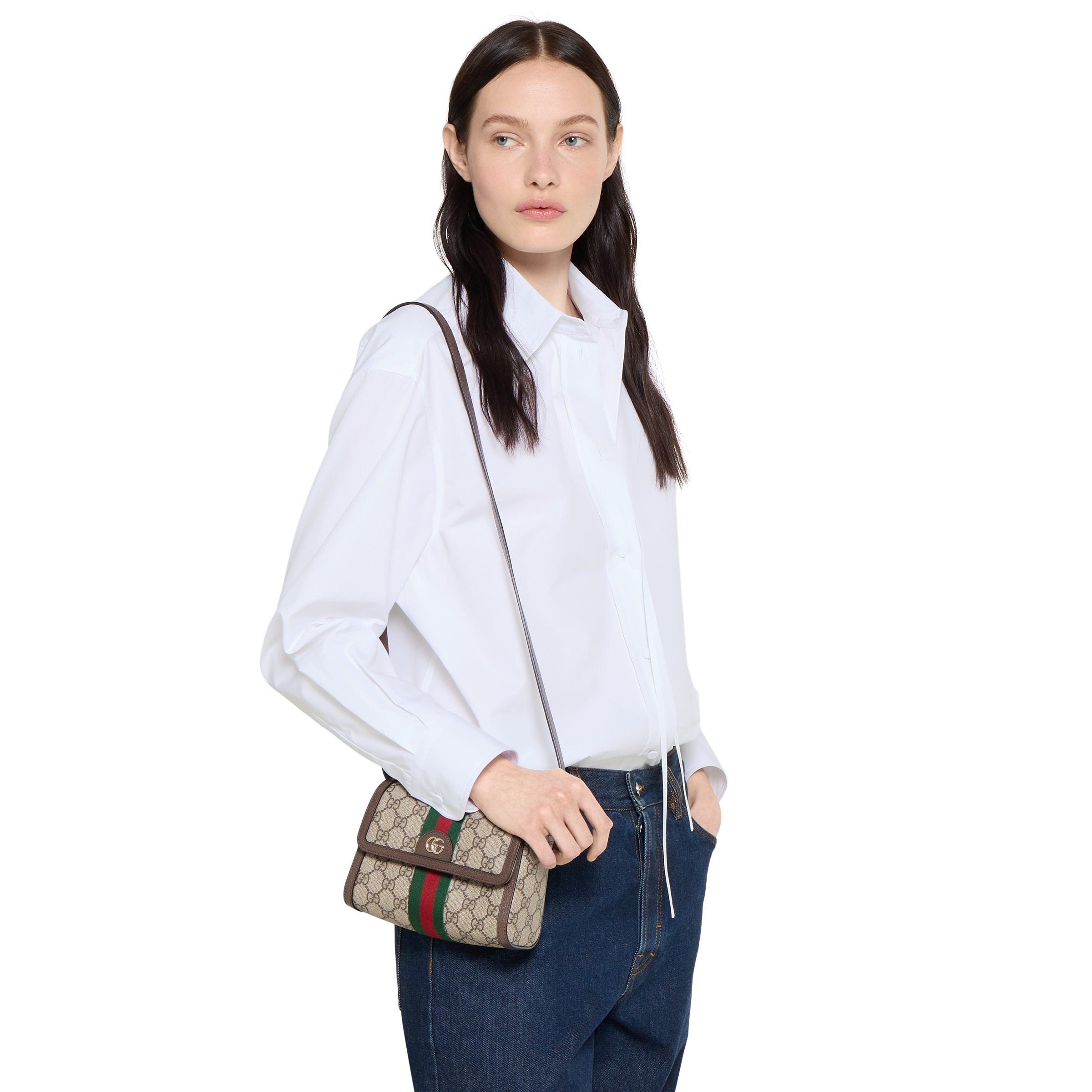 Ophidia mini shoulder bag - 3